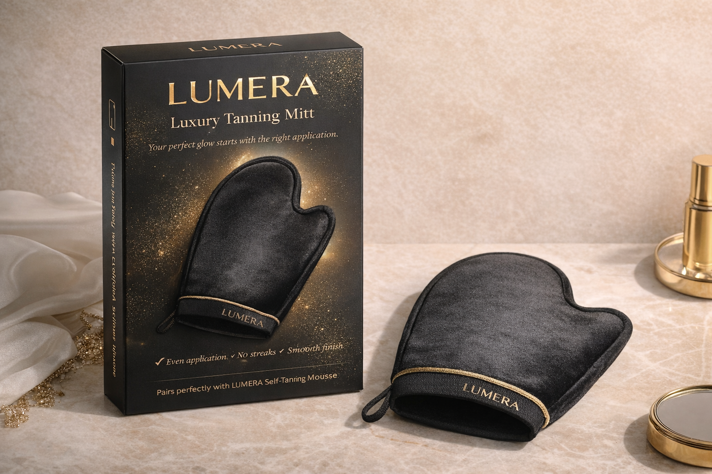 LUMERA Luxury Tanning Mitt